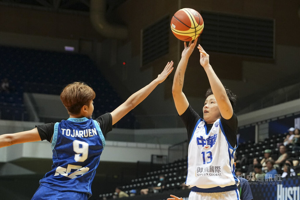 瓊斯盃女籃台灣白勝泰國　林佳蓉攻下15分