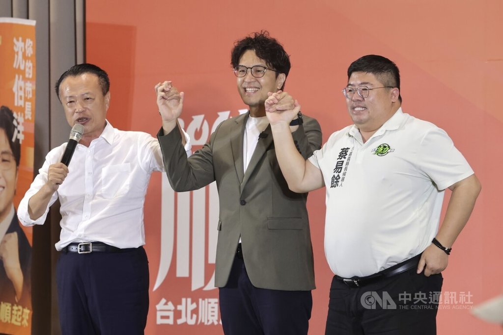 沈伯洋嘉義後援會　翁章梁、蔡易餘站台（1）