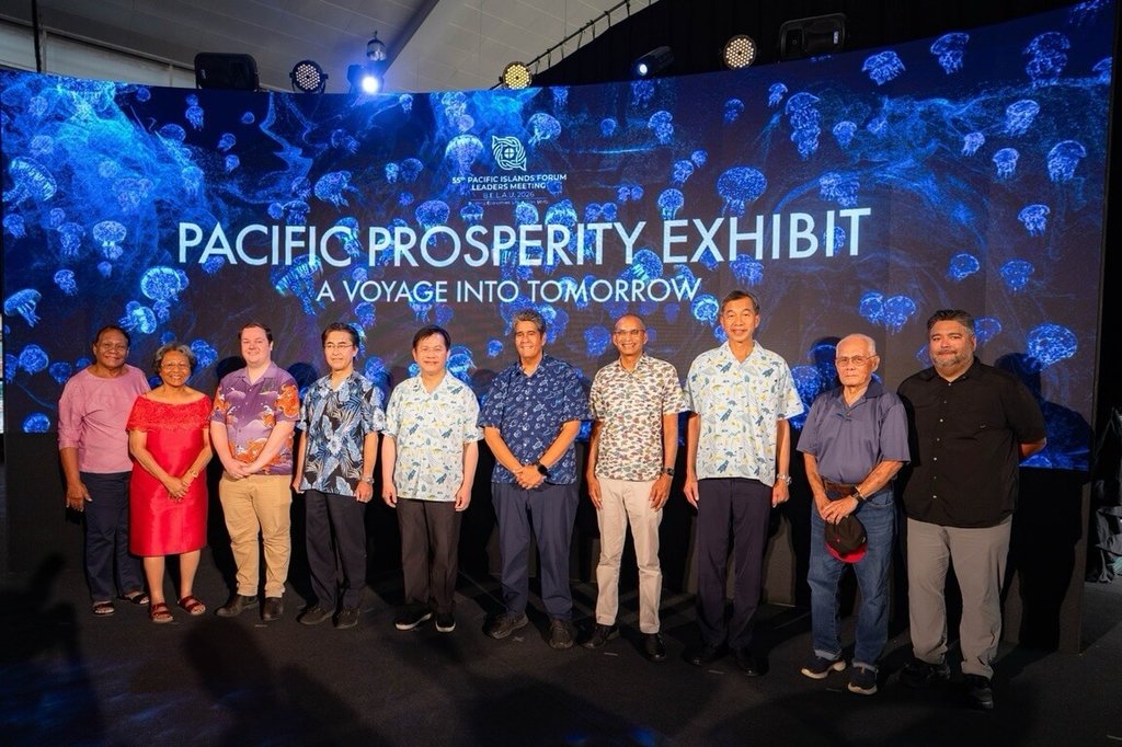 林佳龍訪帛琉出席特展 見證台灣攜手友邦合作成果 林佳龍訪帛琉出席特展 見證台灣攜手友邦合作成果