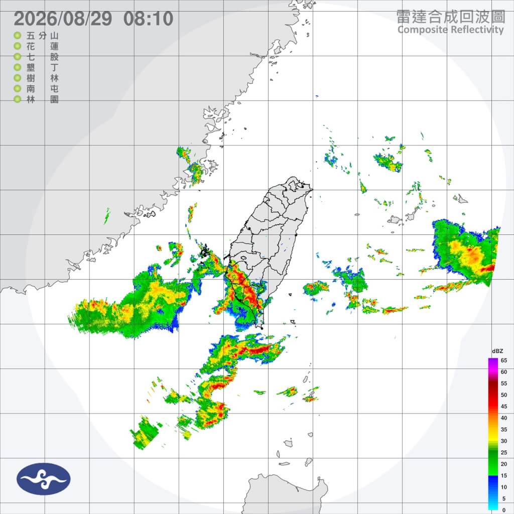 南方水氣影響 西南部留意午後強對流豪雨
