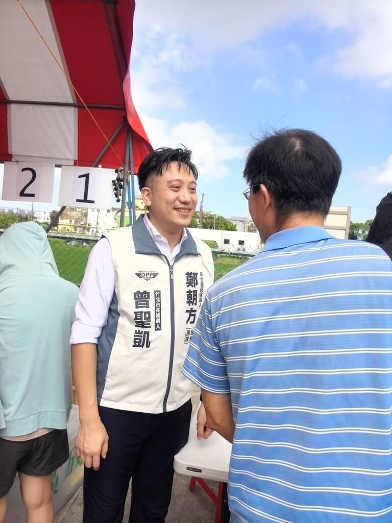 曾聖凱：竹北市民在意誰具備治理與建設能力