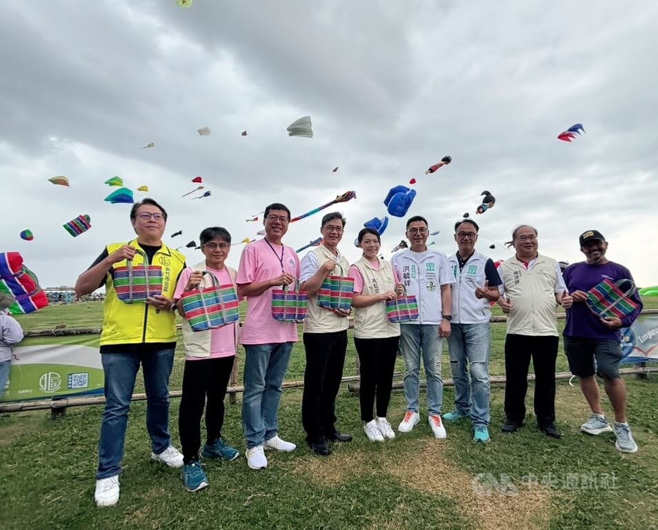 新竹國際風箏節登場 台灣印象躍上天空展城市特色