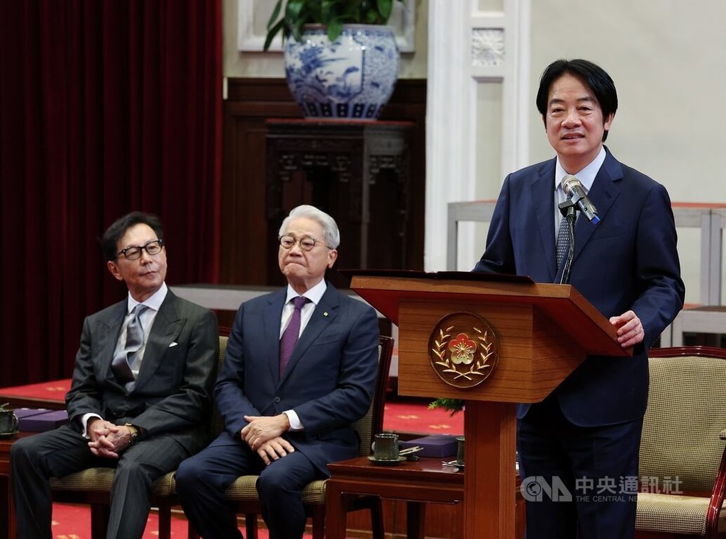 賴總統接見工商協進會　盼與產業攜手合作