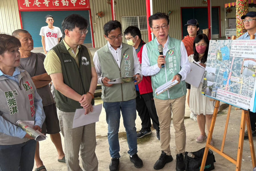 立院財政委員會考察台南重大建設