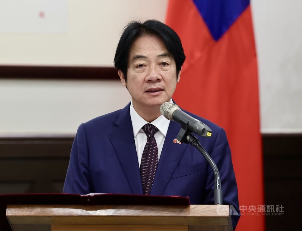 賴總統接見義大利參院副議長錢益友訪團（2）