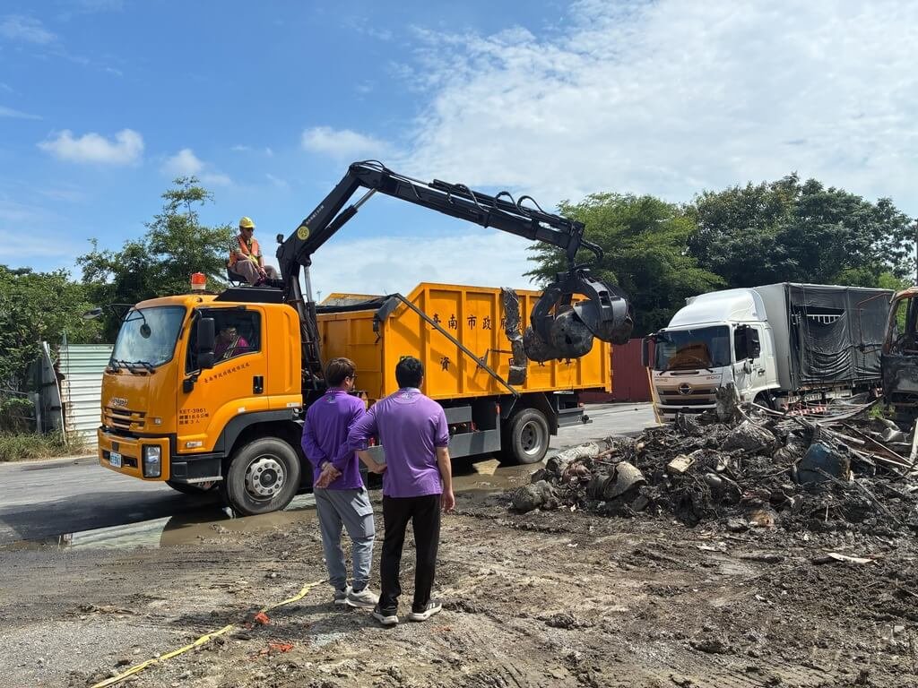 台南安南廢棄物爆炸案　無需保全證據清除善後