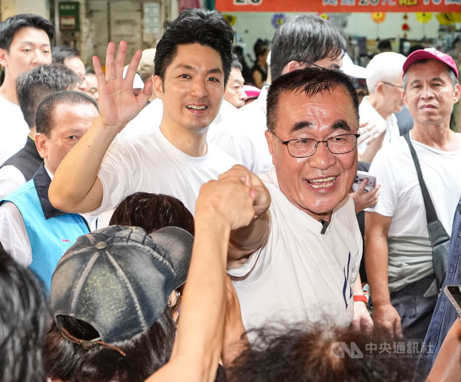 李四川合體蔣萬安掃街拚雙北共榮 強調接棒侯友宜