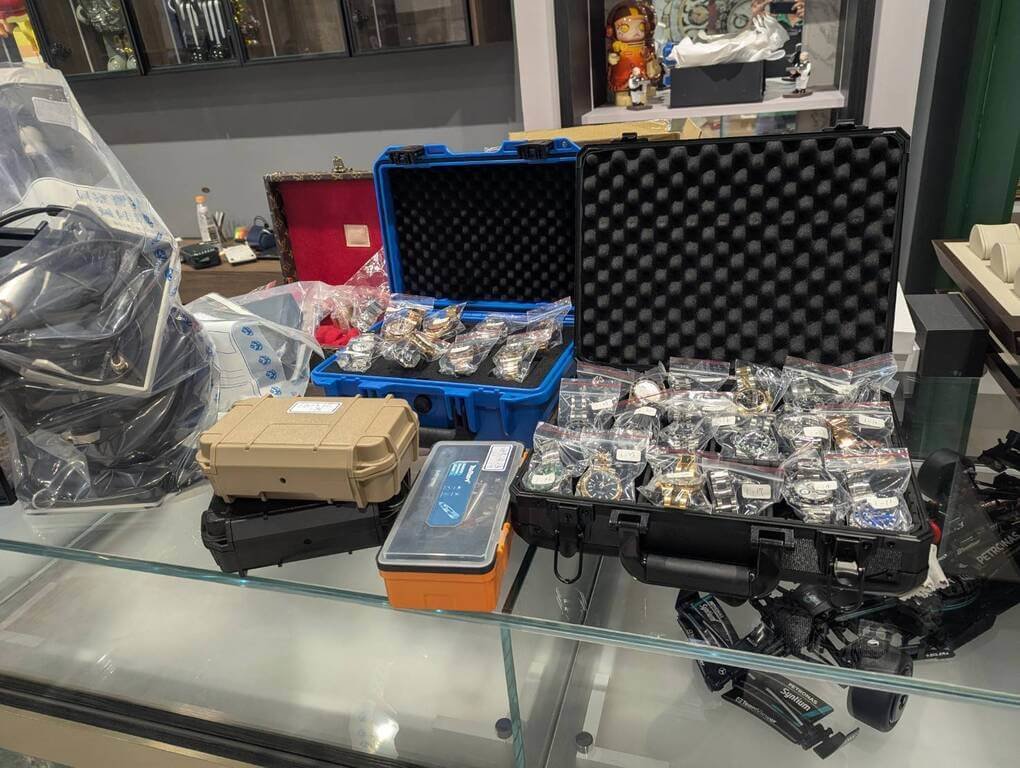 刑事局破獲仿冒精品名錶集團（2）