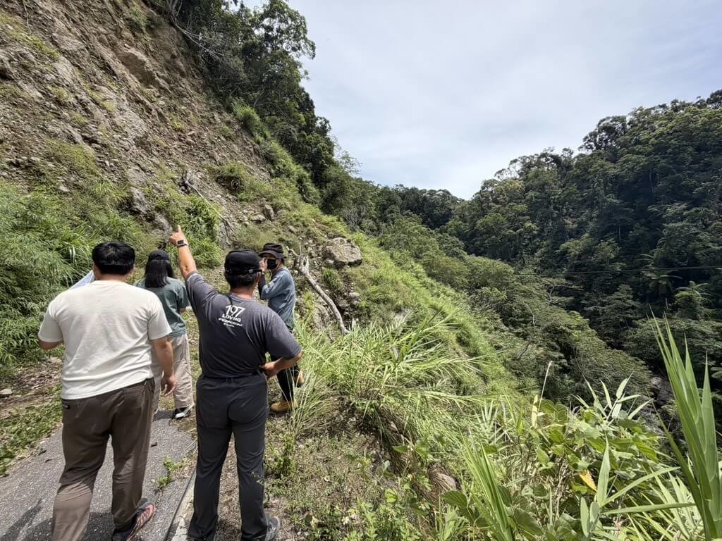 花蓮赤科山農路復建花季後啟動