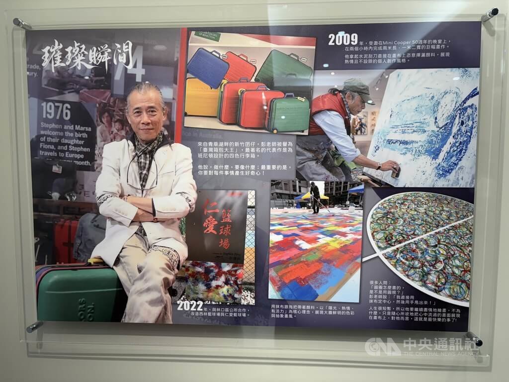 畫家彭雄渾個展林口舉行（2）