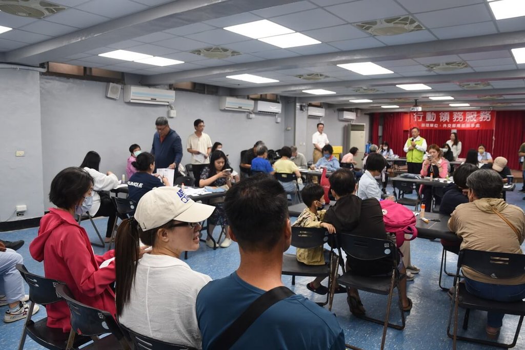 外交部行動領務到澎湖　林皆興盼爭取常設據點