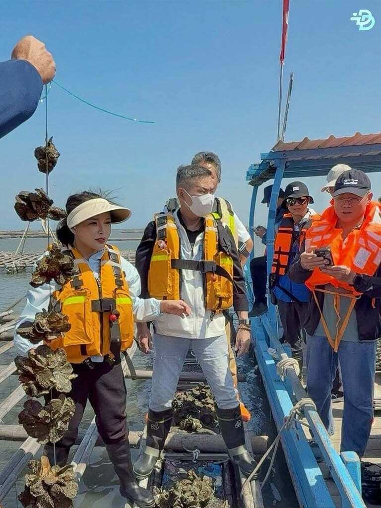 豪雨淡化海水重創雲林牡蠣  張嘉郡、丁學忠現勘