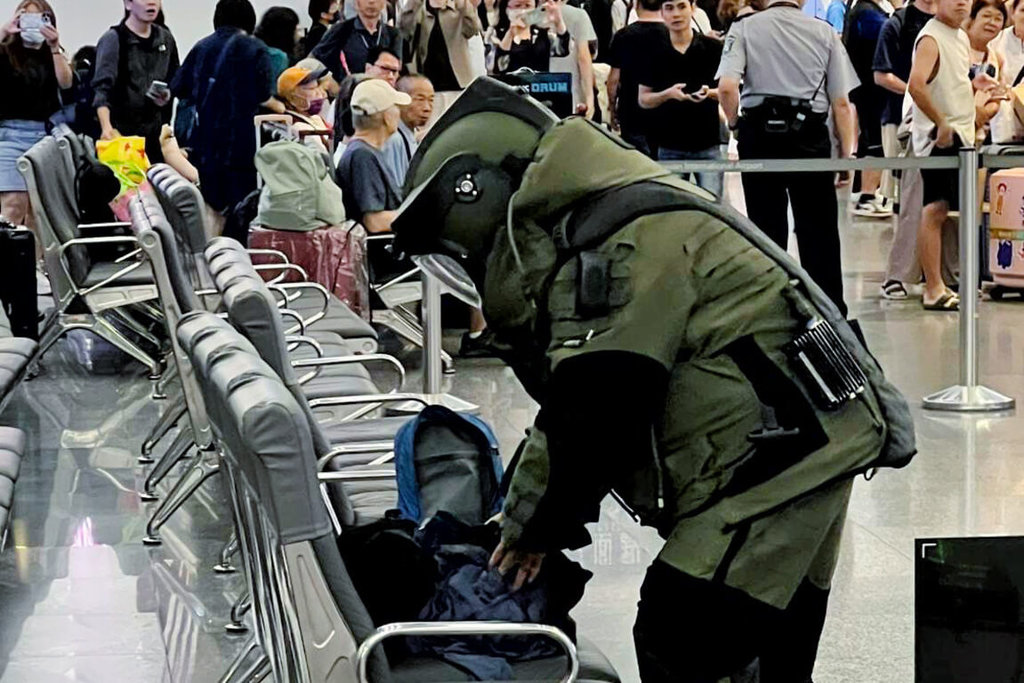 桃機持刀案防爆未疏散惹議 航警:依標準流程進行