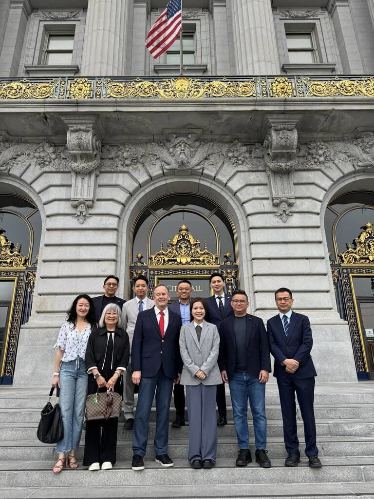 國民黨立委組團訪美 拜會舊金山市府