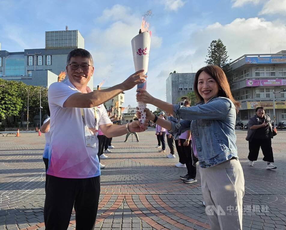 全民運聖火傳抵澎湖（3）