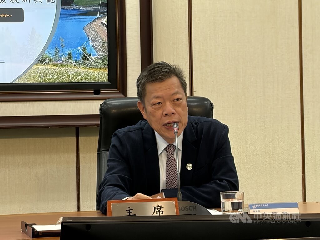 台水董事長李嘉榮