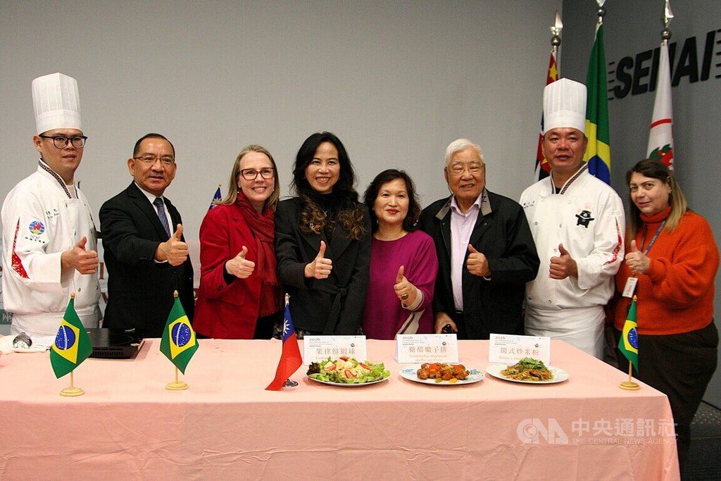 台灣美食國際巡迴講座出席貴賓合影
