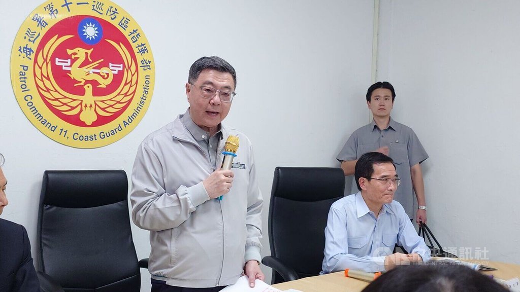 卓榮泰馬祖視察海巡廳舍　強調台灣主權獨立