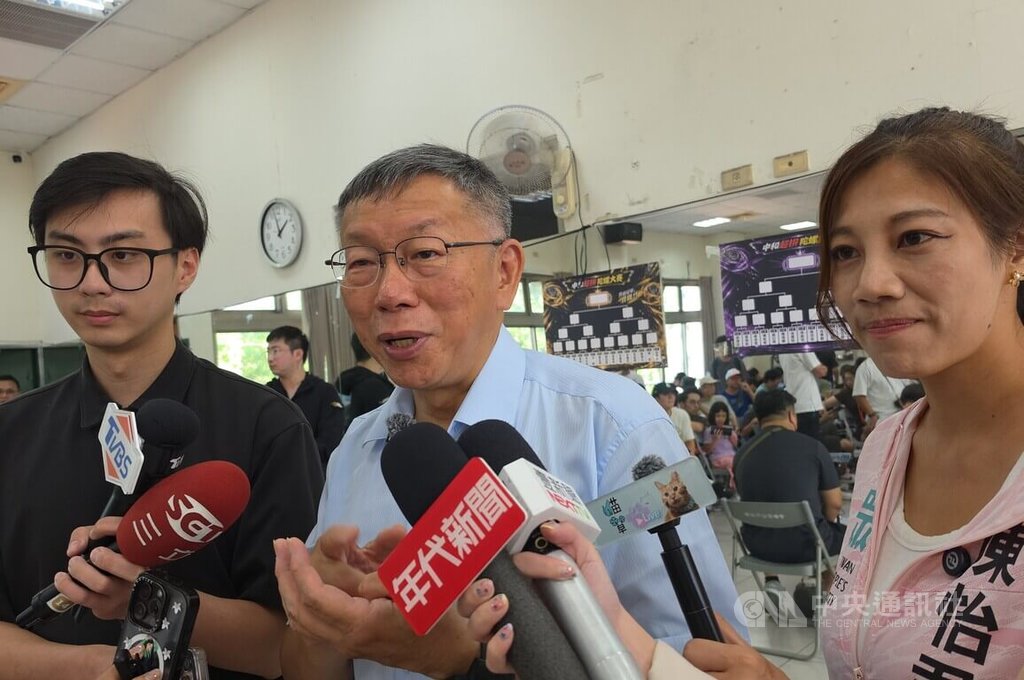 是否和李四川同台? 柯文哲:在新北活動的機會很少 是否和李四川同台? 柯文哲:在新北活動的機會很少