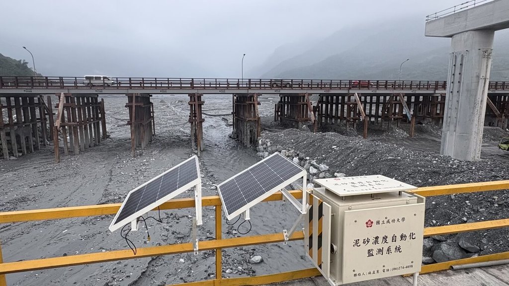 馬太鞍堰塞湖洪災週年  成大持續監測