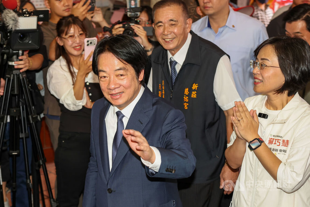 賴總統站台相挺 曝普發1萬由蘇巧慧當面建議 賴總統站台相挺 曝普發1萬由蘇巧慧當面建議
