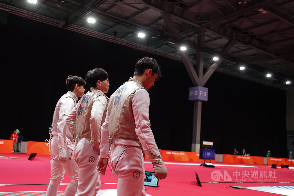 亞運鈍劍男團止步8強無緣獎牌　陳致傑盼延續羈絆
