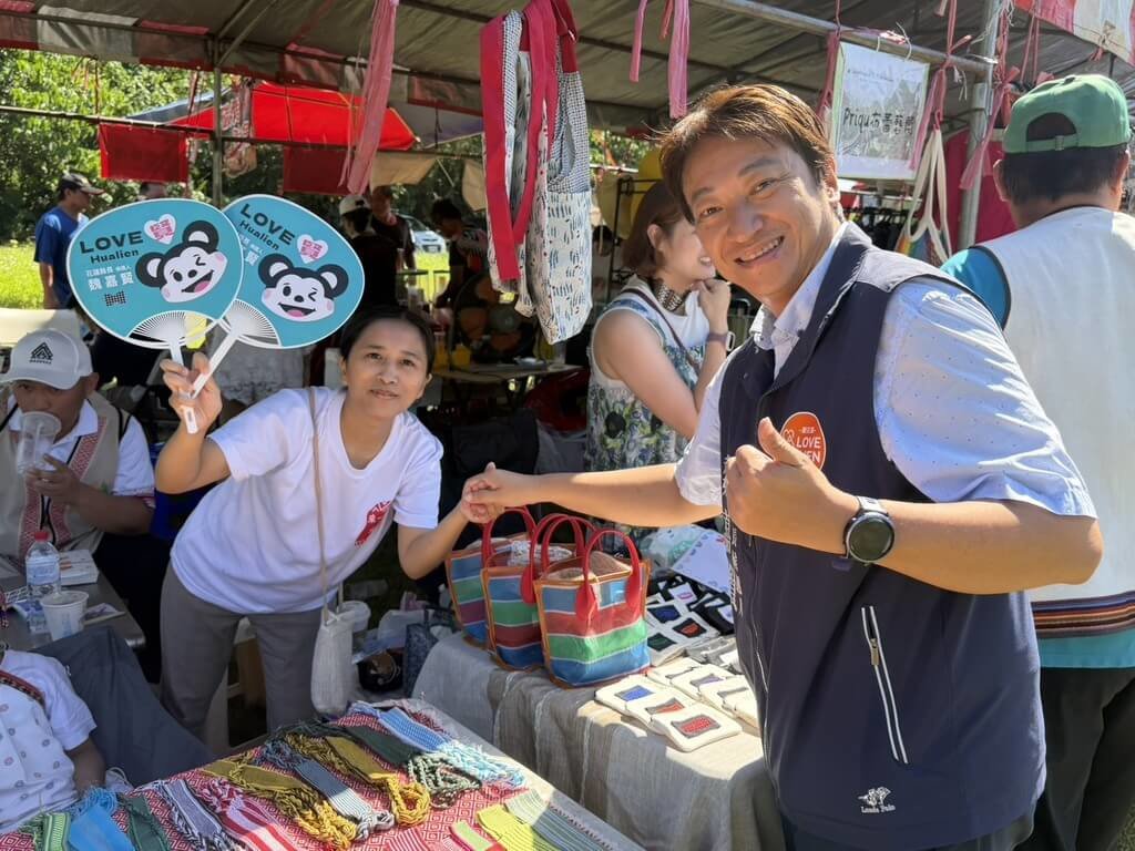 魏嘉賢參與萬榮太魯閣族感恩祭　爭取原民支持