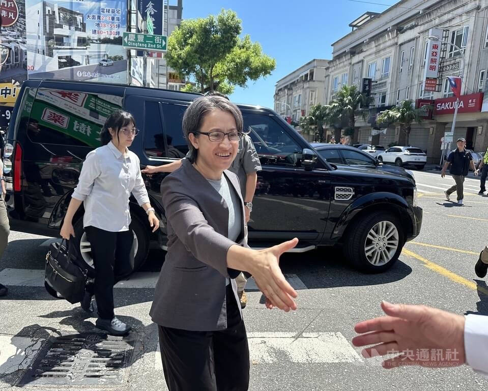 蕭副總統赴花蓮為綠議員參選人站台