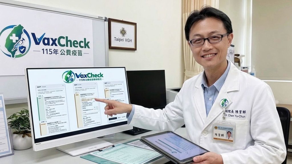 避免打錯或重複接種疫苗 北榮玉里分院開發AI助判讀 避免打錯或重複接種疫苗 北榮玉里分院開發AI助判讀