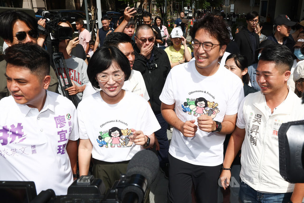 蘇巧慧、沈伯洋合體出席瘋北大兒童上街趣（2）