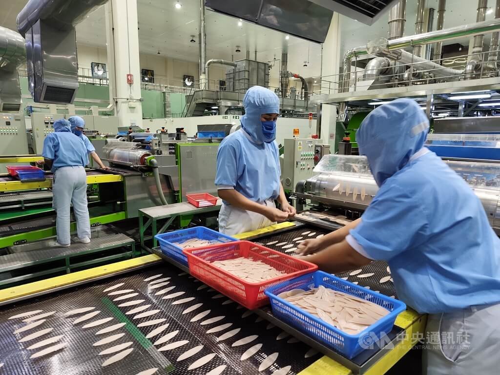 泰國南僑萬磅廠米果生產線