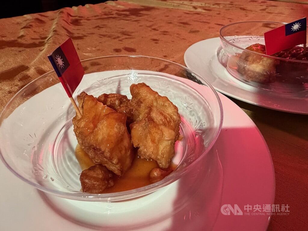 駐美代表處國慶酒會　台灣鯛上桌