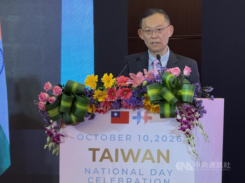 駐印度代表處國慶酒會　宣布恢復台灣印度國會議員聯誼會