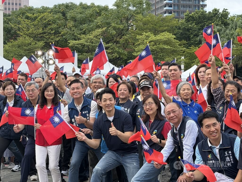 北市國慶升旗典禮 蔣萬安邀民眾感受台北魅力