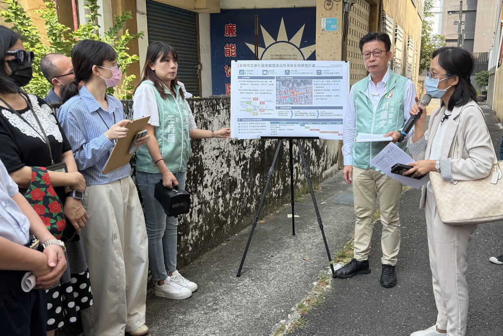 台南善化圖書館遷建 3合1新館拚2030年完工 台南善化圖書館遷建 3合1新館拚2030年完工