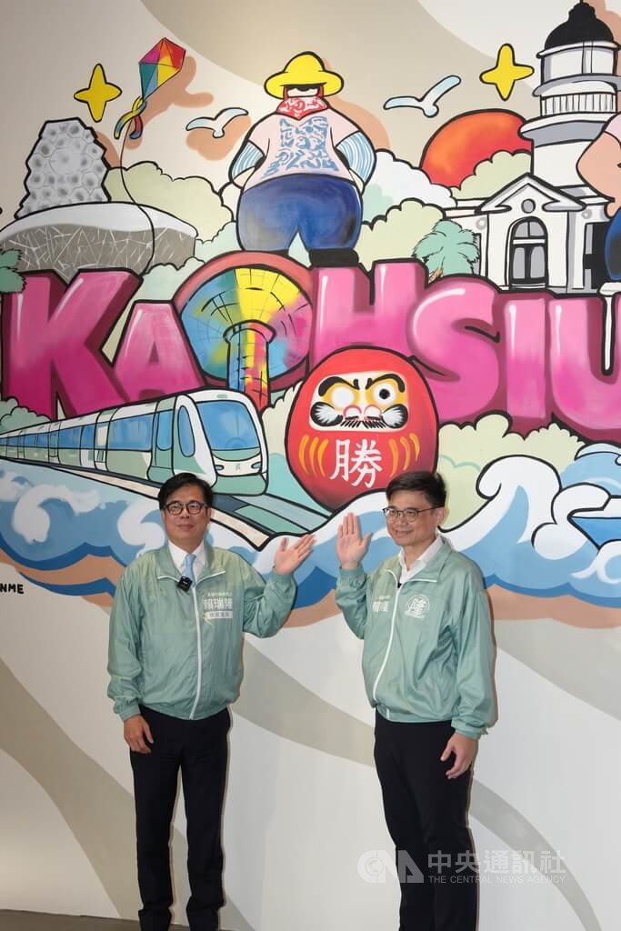 盼賴瑞隆接棒　陳其邁：他當選市長可立刻上手
