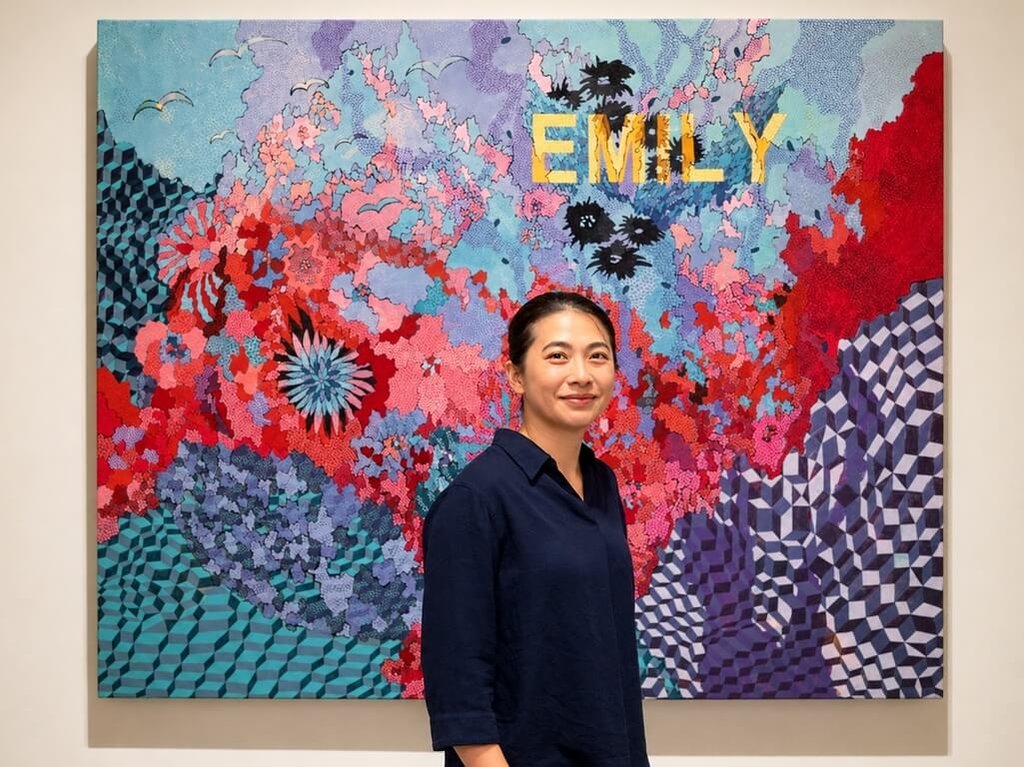 王玫玲新作誠品畫廊展出
