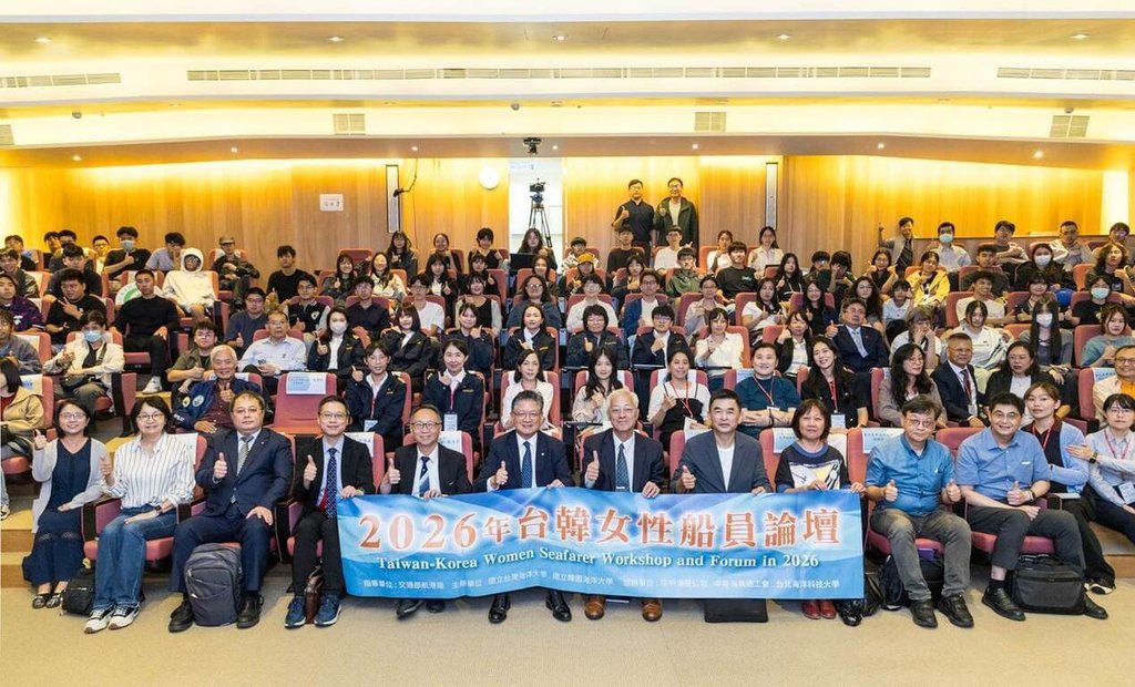 陽明海運女性船員占比7% 優於全球1%水準