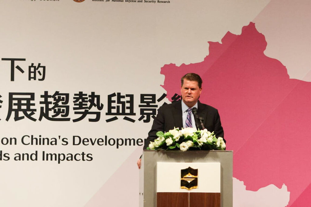 美國印太安全研究所主席薛瑞福出席論壇