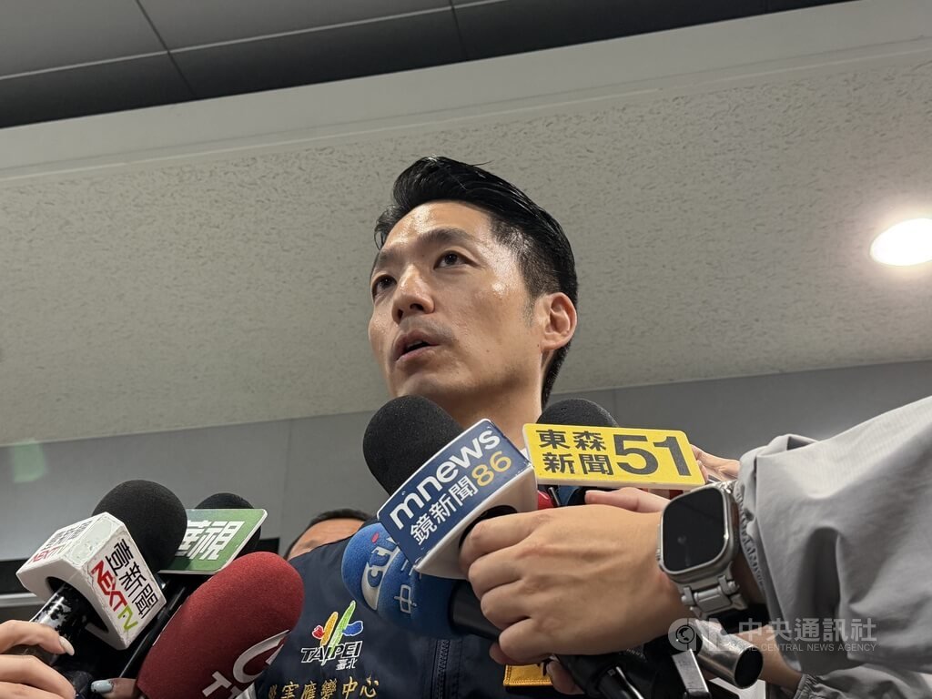 颱風來襲　蔣萬安：一切以市民安全為最優先考量