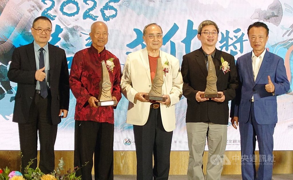 北管藝師黃錦財等獲嘉義文化獎 表彰文藝發展傳承 北管藝師黃錦財等獲嘉義文化獎 表彰文藝發展傳承