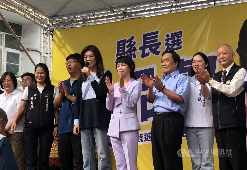 吳品叡競總成立藍白主席站台 蔡易餘出席5議員競總成立大會