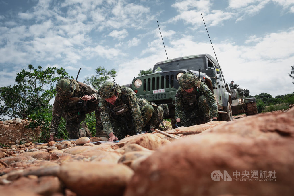 官兵湖口台地執行戰場簡報與提示