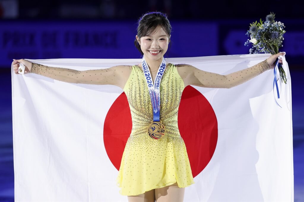 花滑大獎賽法國站 中井亞美逆轉奪金成功衛冕 花滑大獎賽法國站 中井亞美逆轉奪金成功衛冕