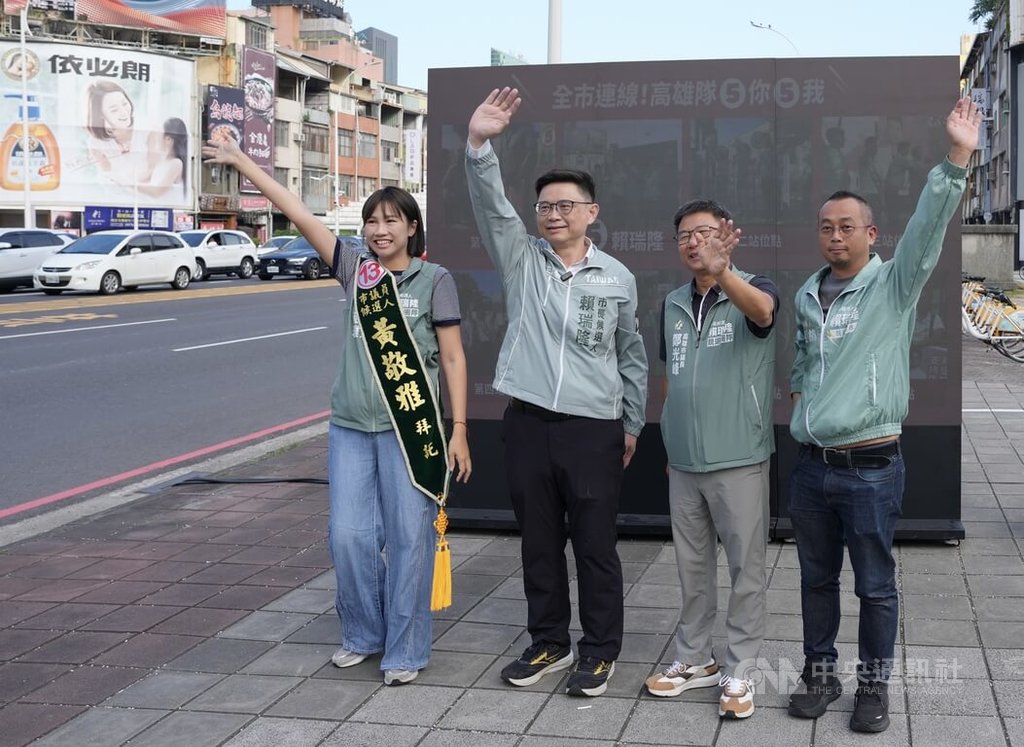 賴瑞隆路口拜票（2）