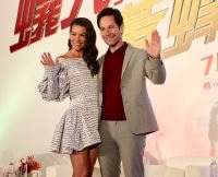 蟻人黃蜂女來台  用台語中文問好