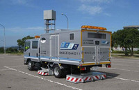 日本透地雷達探查車 為花蓮震災後道路把脈