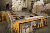 2000年前龐貝人小吃攤出土 菜單直接畫給你看[影]