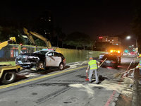 酒駕還撞警車 高雄男遭公共危險等罪送辦