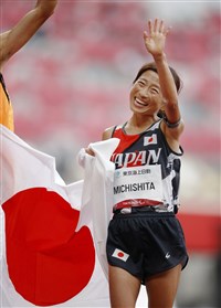 東京帕運馬拉松摘金 道下美里跑出視障光明人生